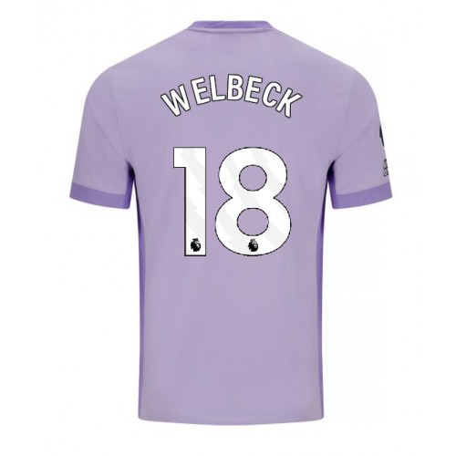 Brighton Danny Welbeck #18 Fußballbekleidung Auswärtstrikot 2025-26 Kurzarm